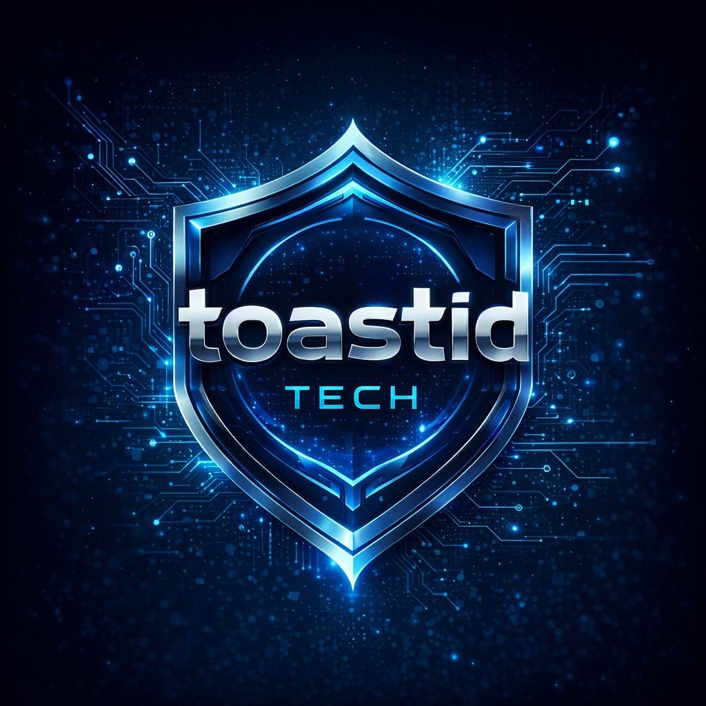 Toastid Tech shield logo